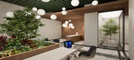 L&T Ahana — co-working lounge, Malad East
